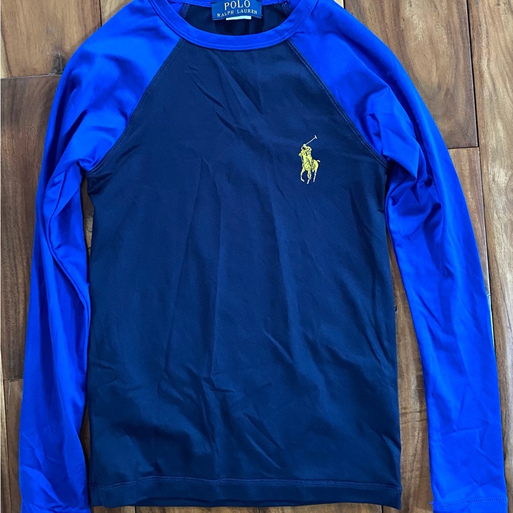 Polo Ralph Lauren Boy's Long Sleeve Rashguard Size S Small (8)